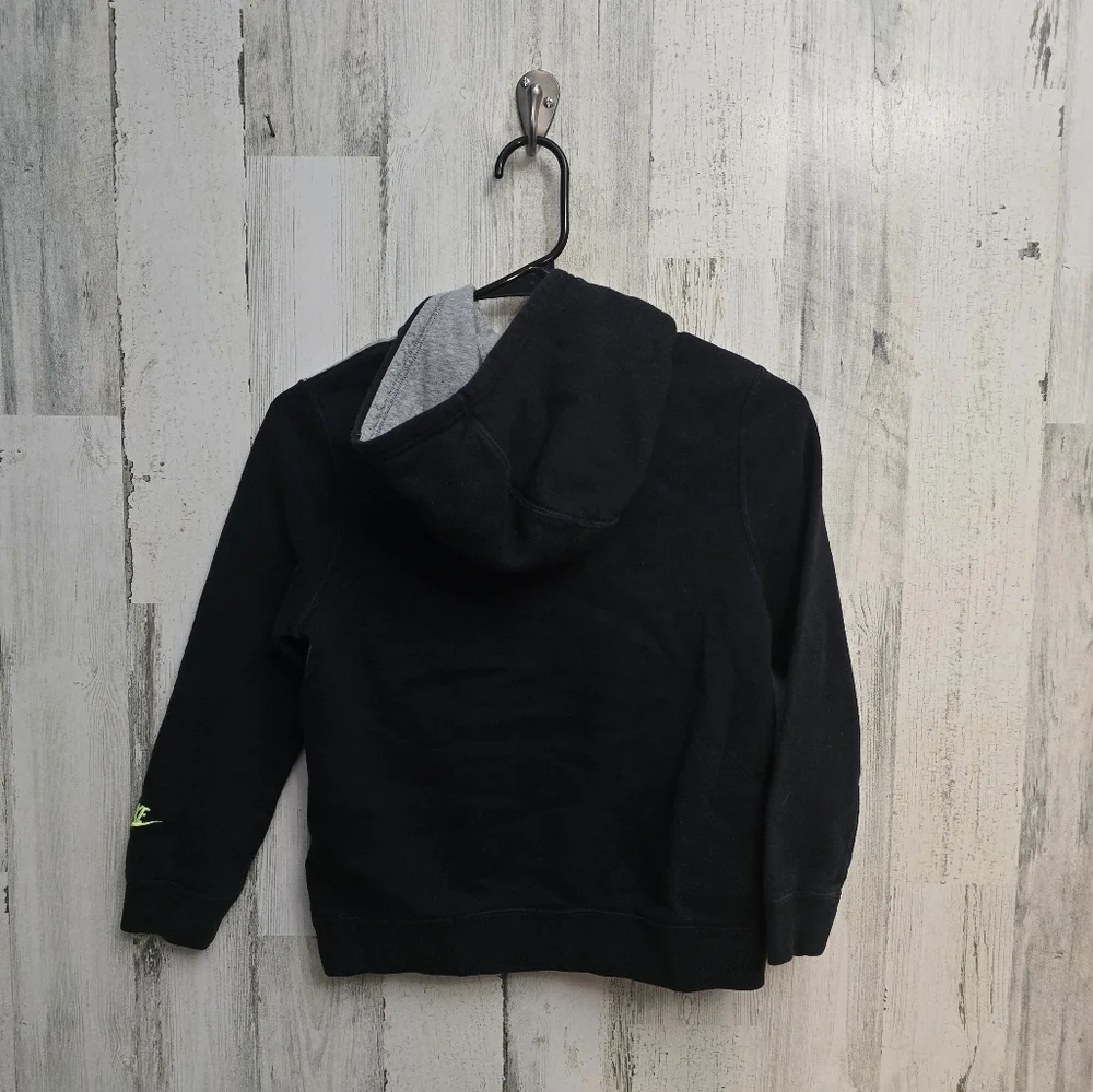 Nike Kids Gray and Black Hoodie Size Small